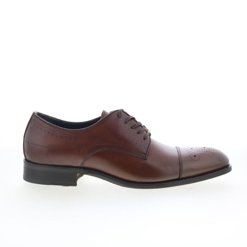 Johnston & Murphy Mens Langford Brown Shoes (NWT)